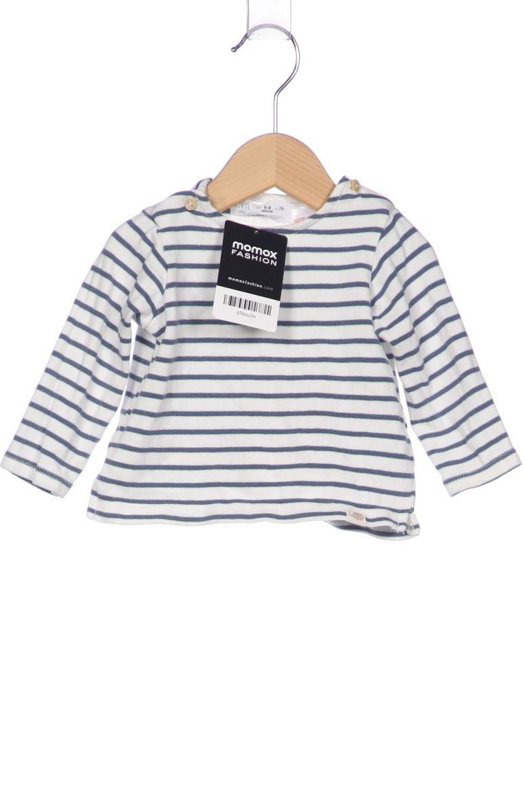 

Zara Damen Langarmshirt, weiß, Gr. 80