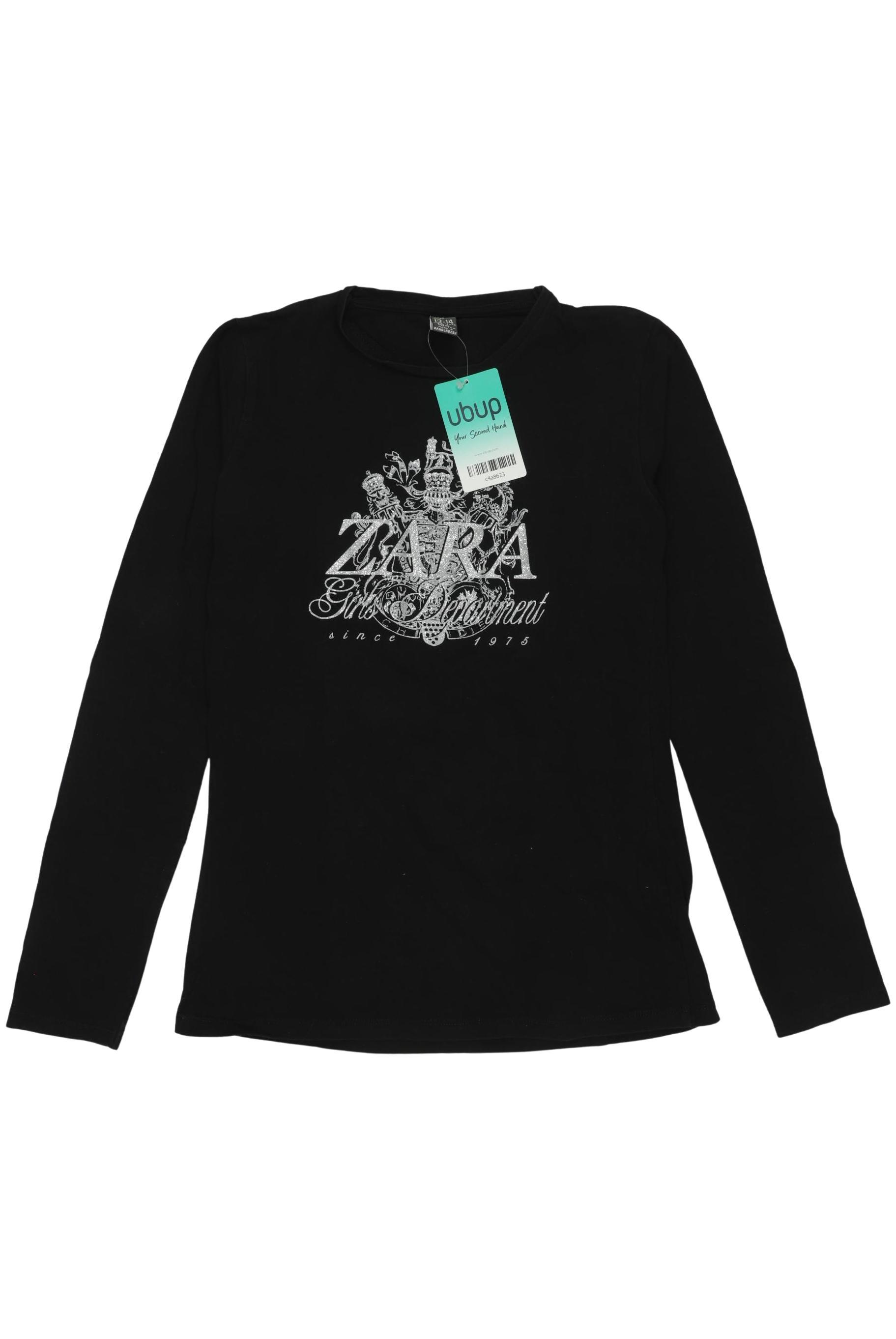 

Zara Damen Langarmshirt, schwarz, Gr. 164