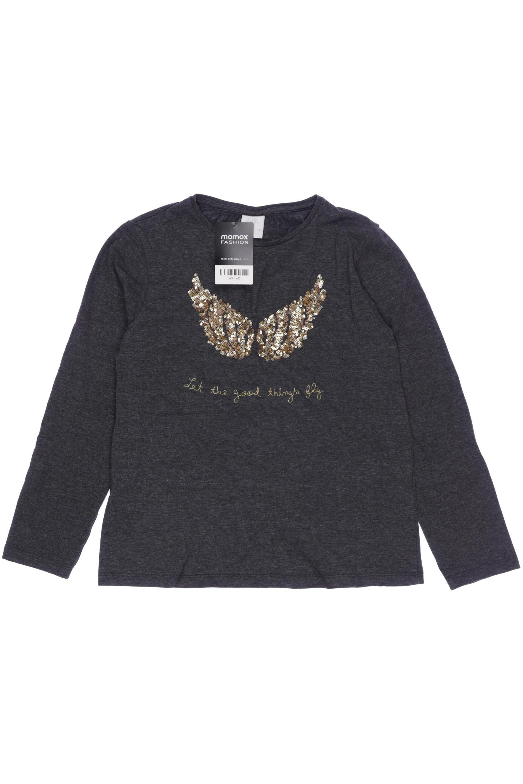

Zara Damen Langarmshirt, grau, Gr. 140