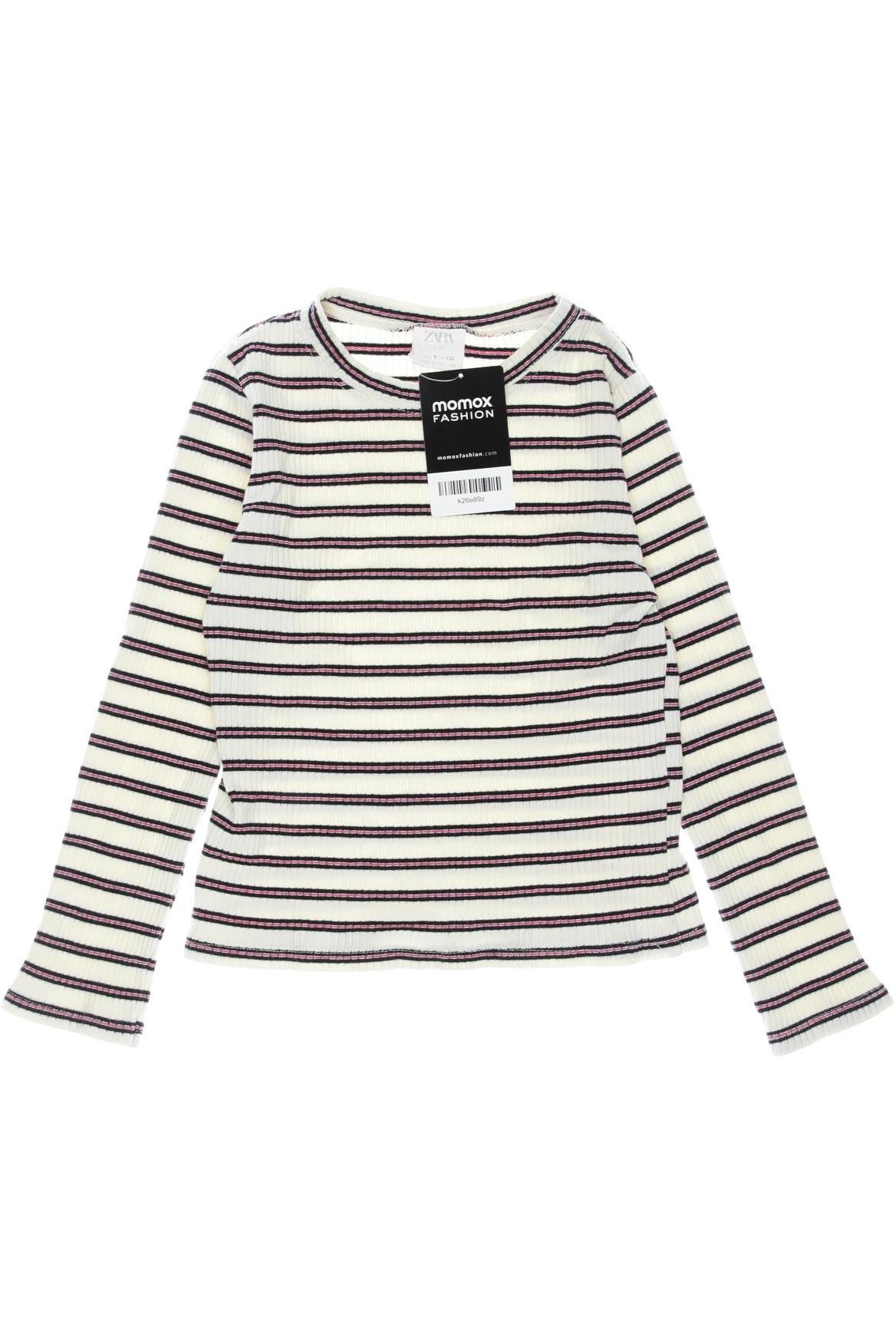 

Zara Damen Langarmshirt, weiß, Gr. 134