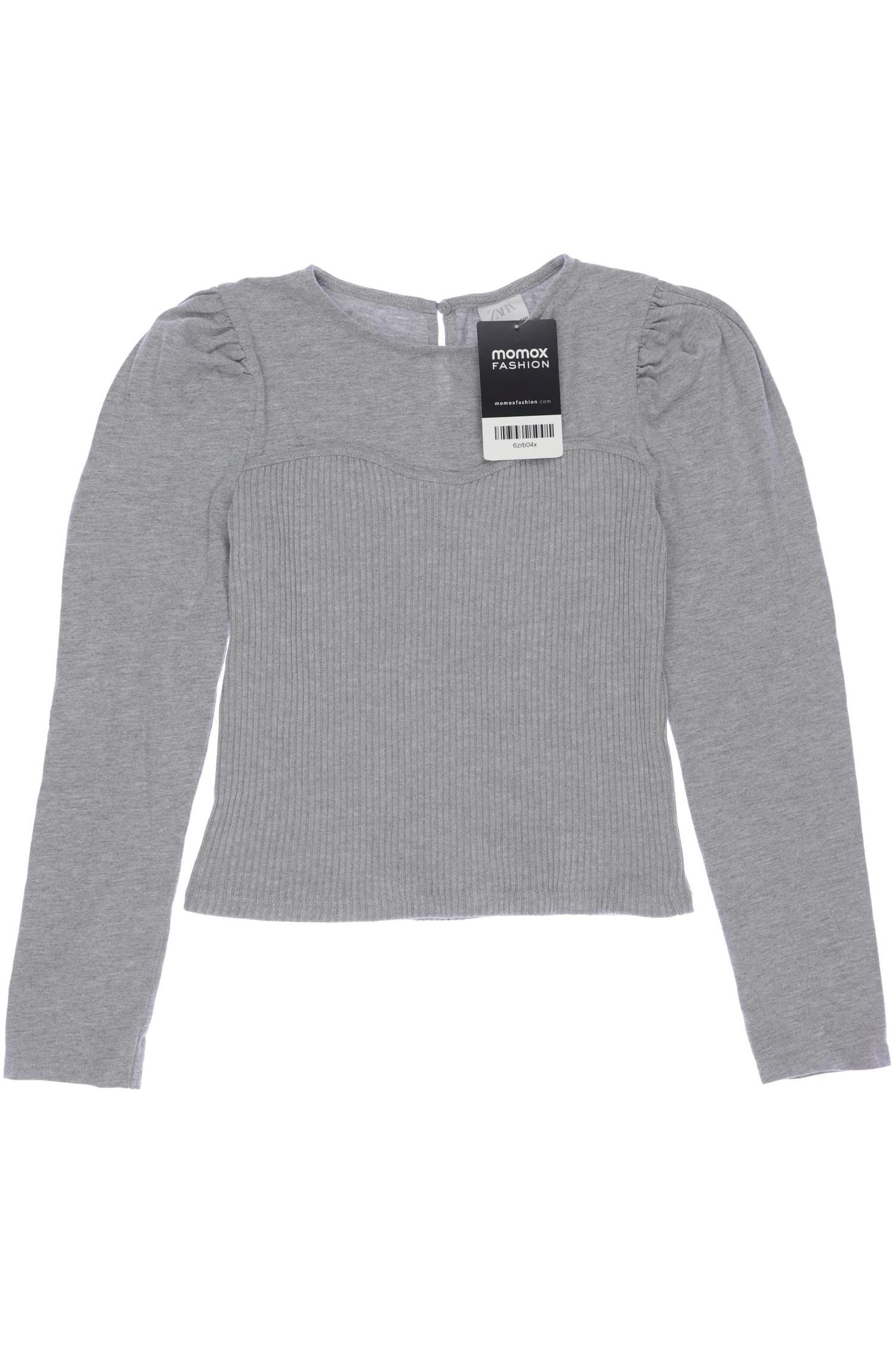 

Zara Mädchen Langarmshirt, grau, Gr. 140