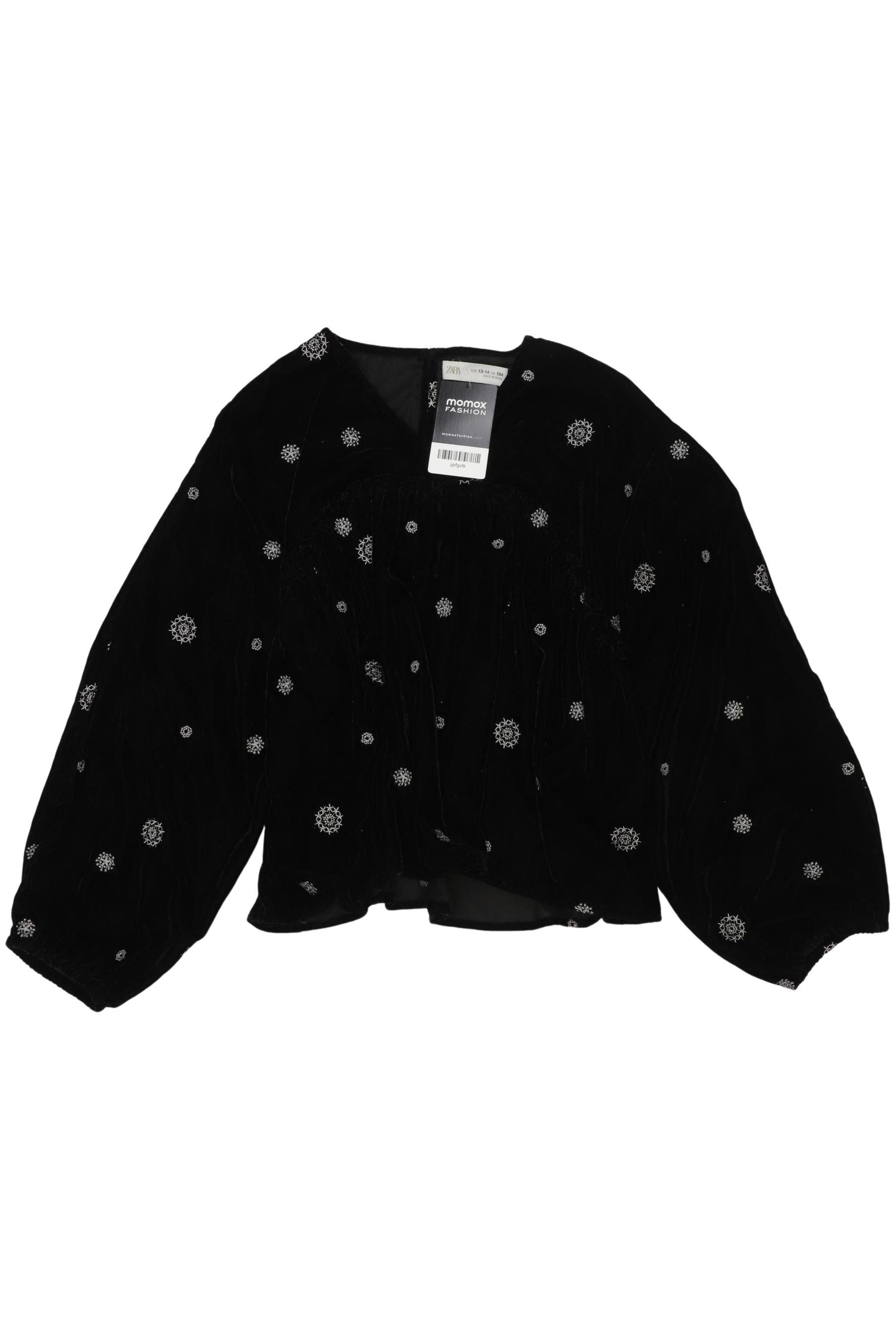 

Zara Mädchen Langarmshirt, schwarz, Gr. 164