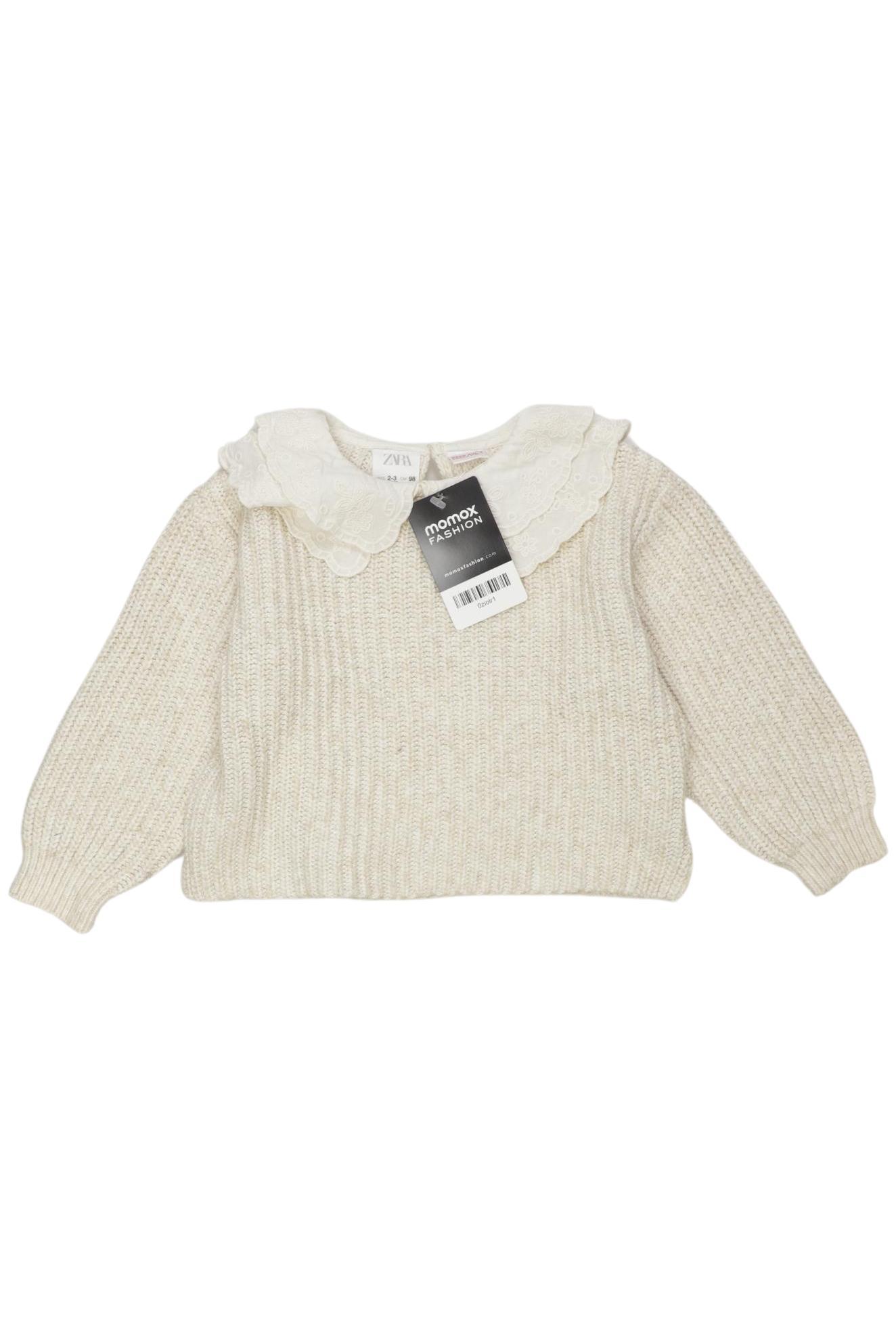 

Zara Mädchen Pullover, cremeweiß, Gr. 98