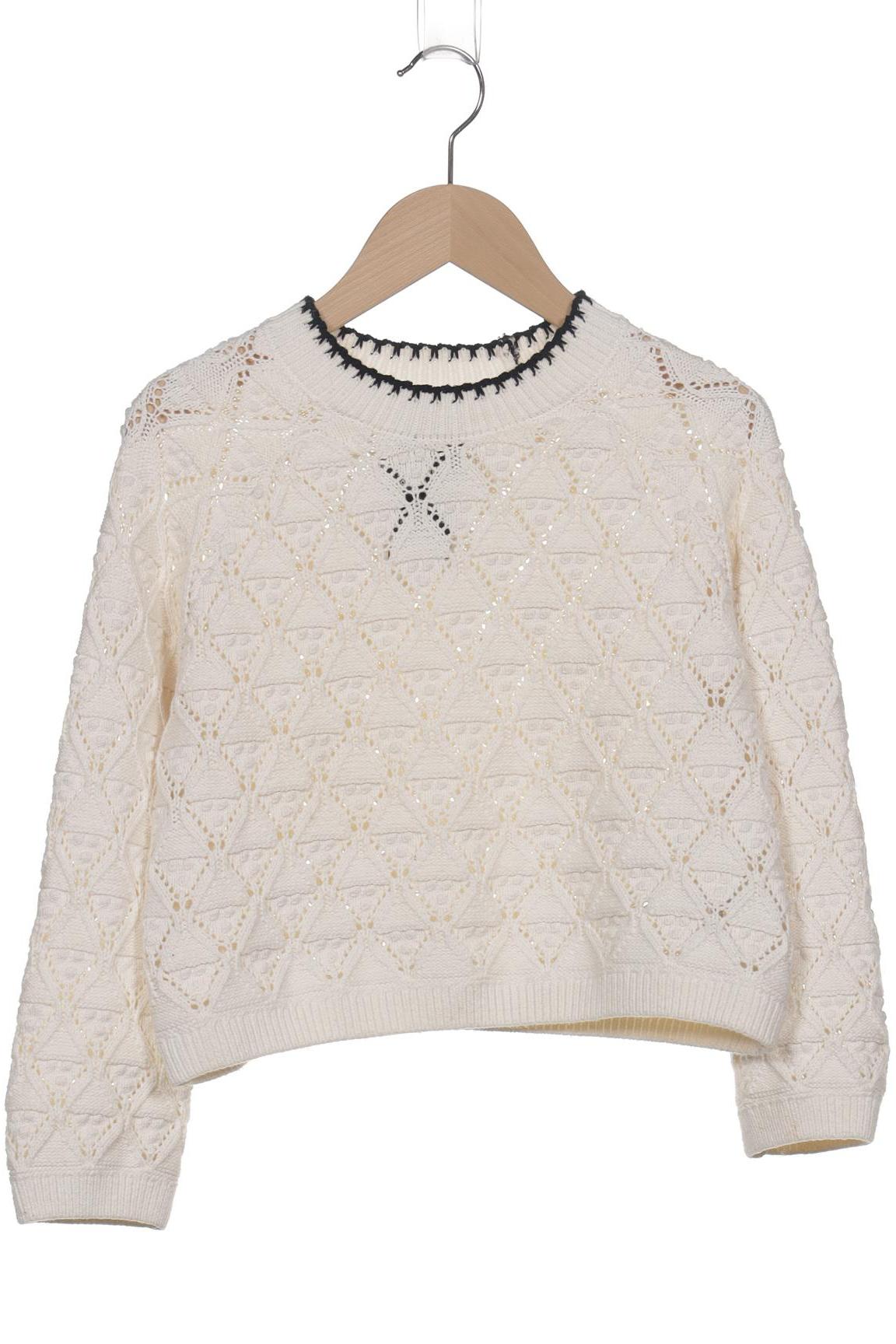 

Zara Damen Pullover, cremeweiß, Gr. 152