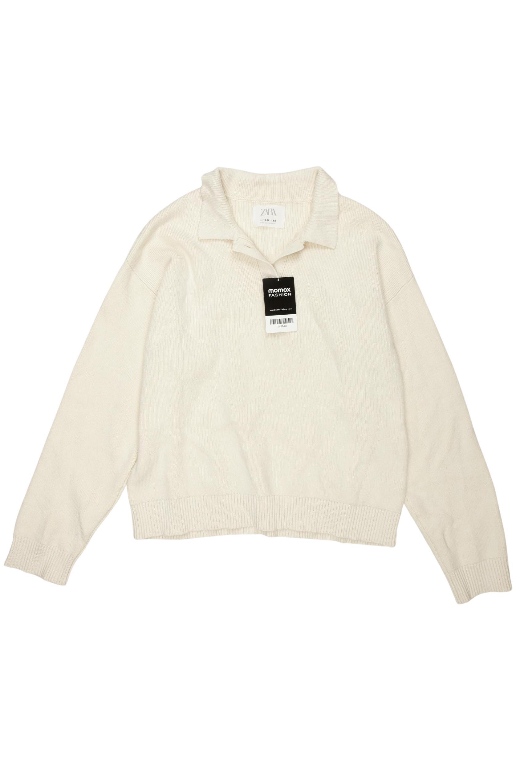 

Zara Damen Pullover, cremeweiß, Gr. 164
