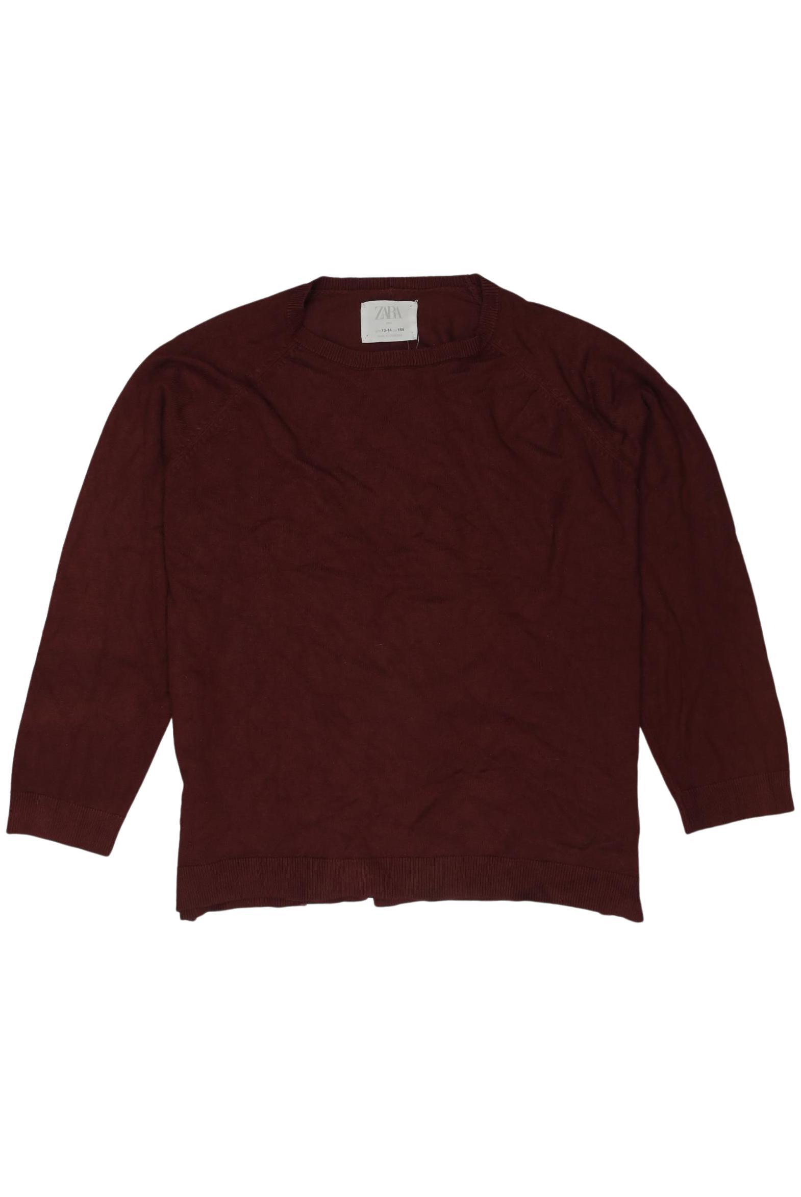 

Zara Mädchen Pullover, bordeaux, Gr. 164