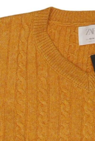 Thumbnail - Zara Mädchen Pullover, gelb, Gr. 164