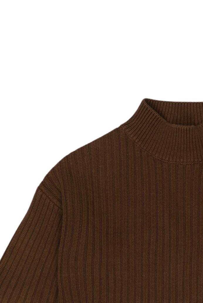 Thumbnail - Zara Mädchen Pullover, braun, Gr. 152