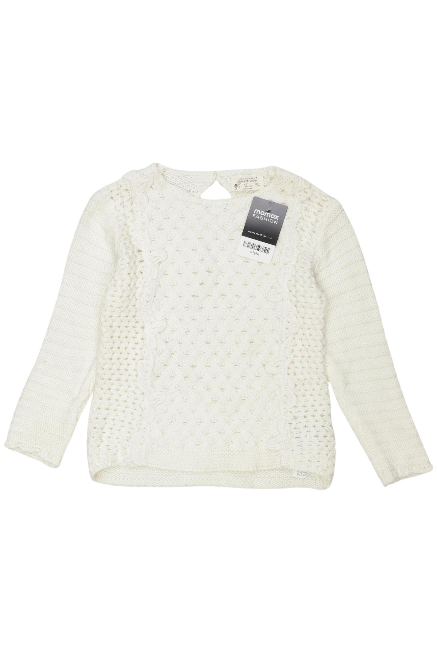 

Zara Mädchen Pullover, cremeweiß, Gr. 110