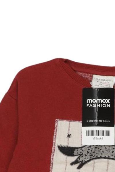 Thumbnail - Zara Mädchen Pullover, rot, Gr. 68