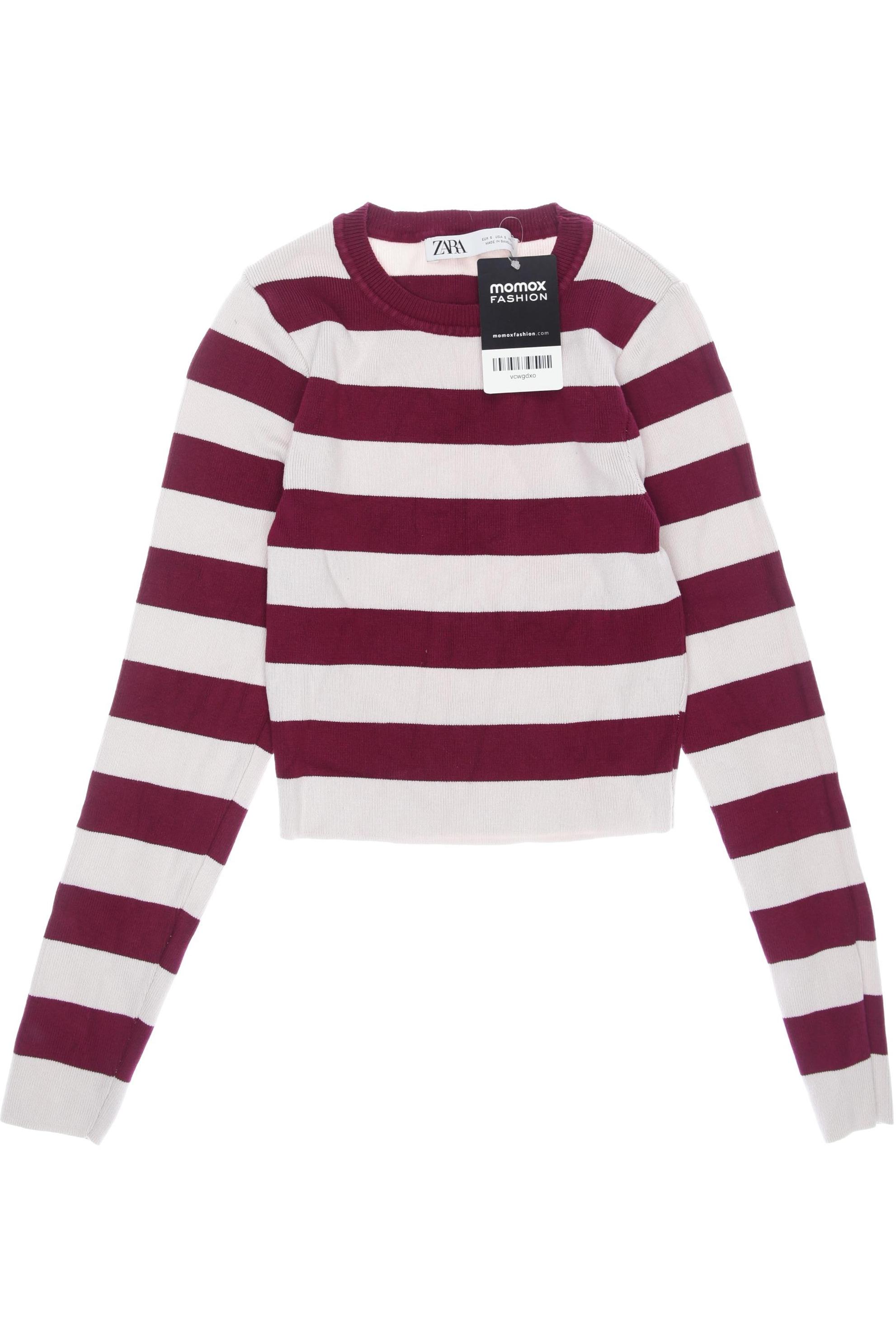 

Zara Damen Pullover, bordeaux, Gr. 134