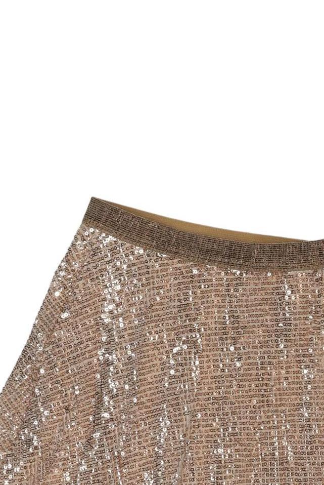 Thumbnail - Zara Mädchen Rock, silber, Gr. 164