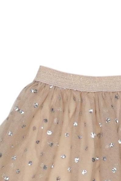 Thumbnail - Zara Mädchen Rock, beige, Gr. 104