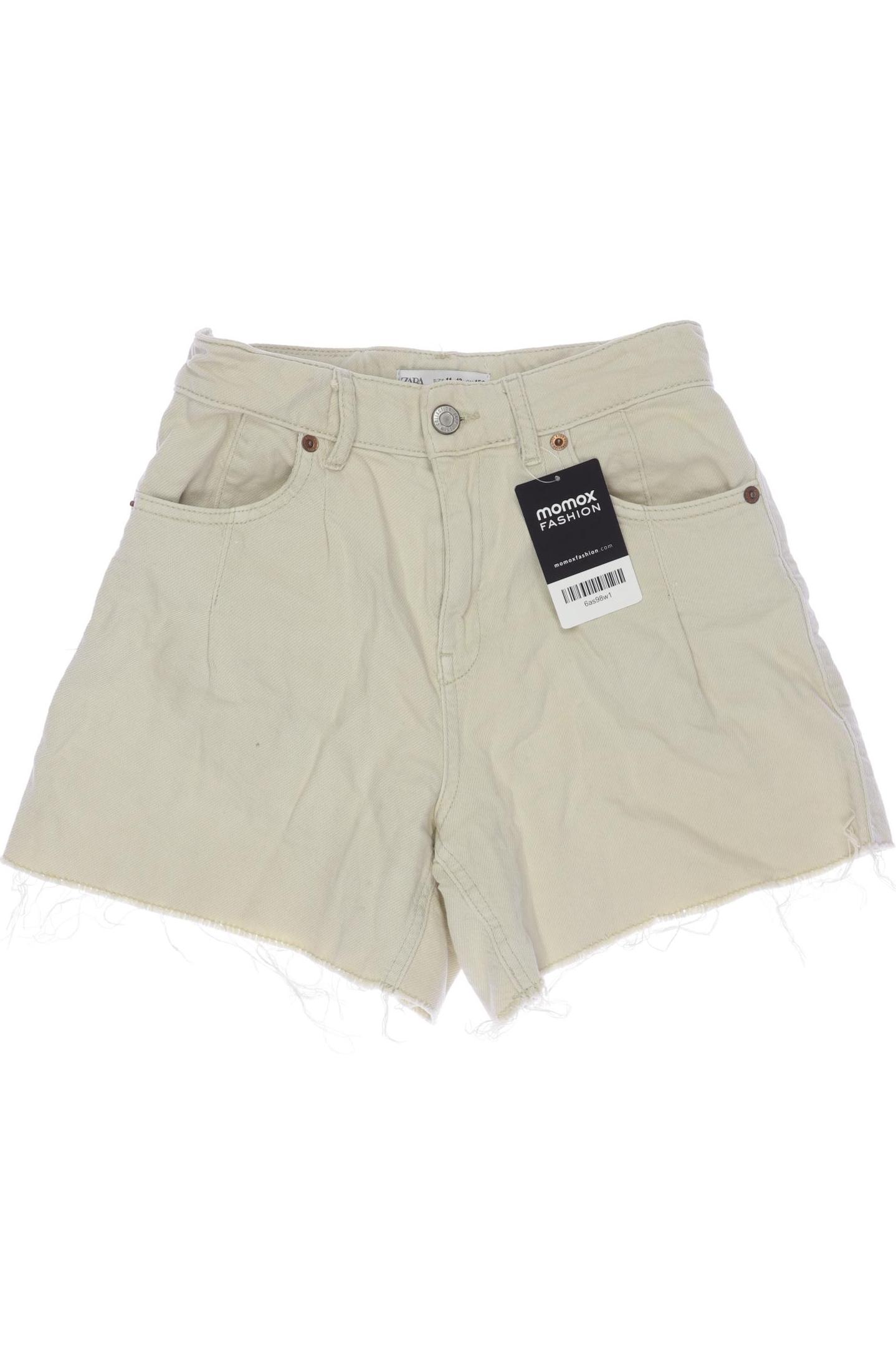 

Zara Damen Shorts, beige, Gr. 152
