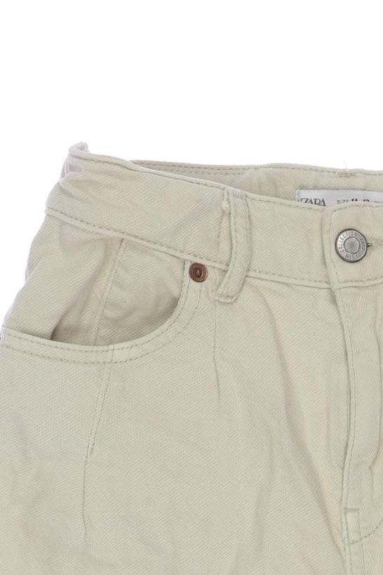 Thumbnail - Zara Mädchen Shorts, beige, Gr. 152