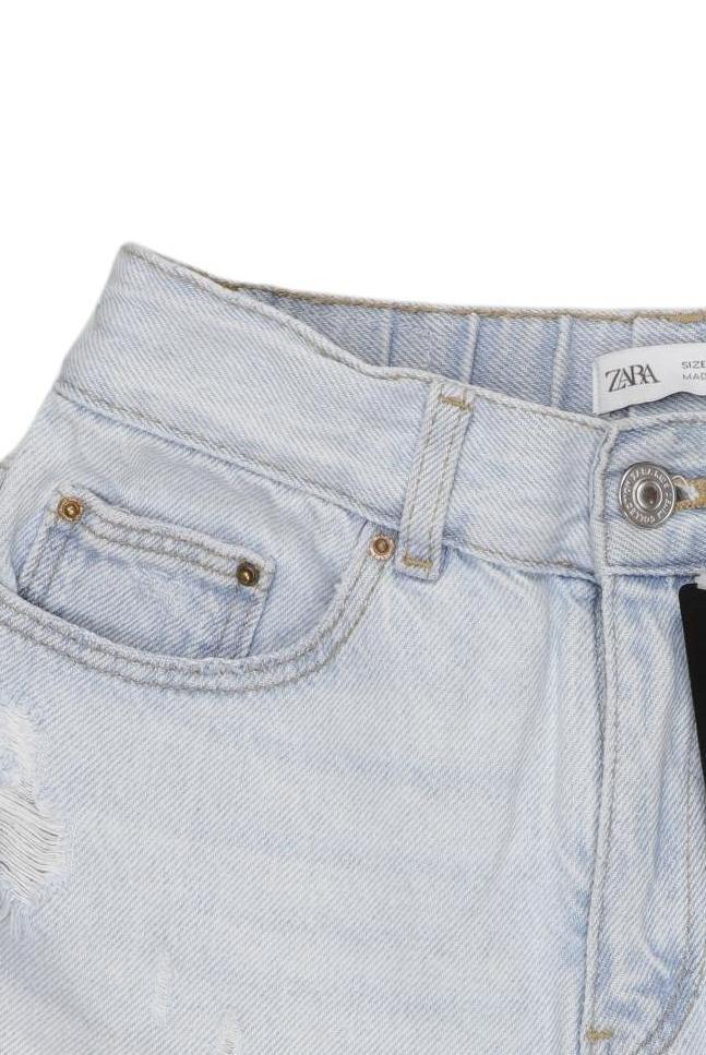Thumbnail - Zara Mädchen Shorts, hellblau, Gr. 152
