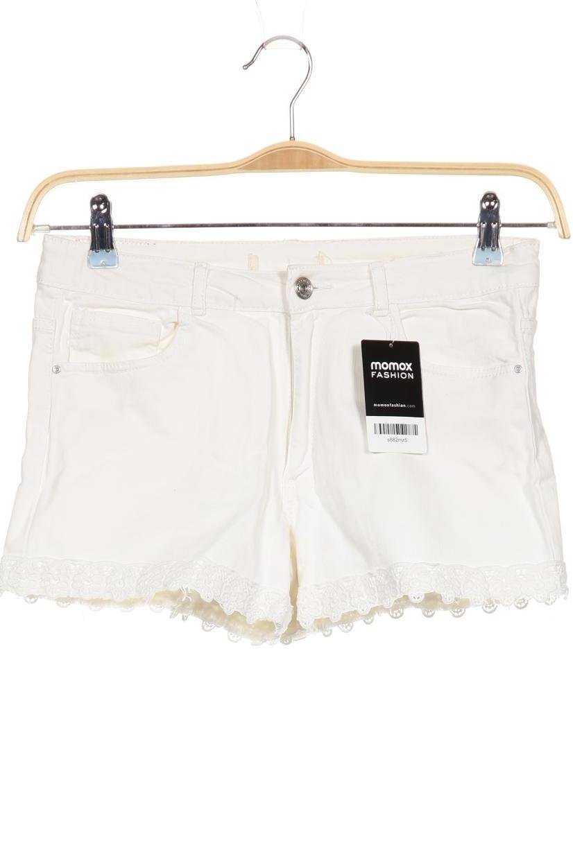 

Zara Damen Shorts, weiß, Gr. 158