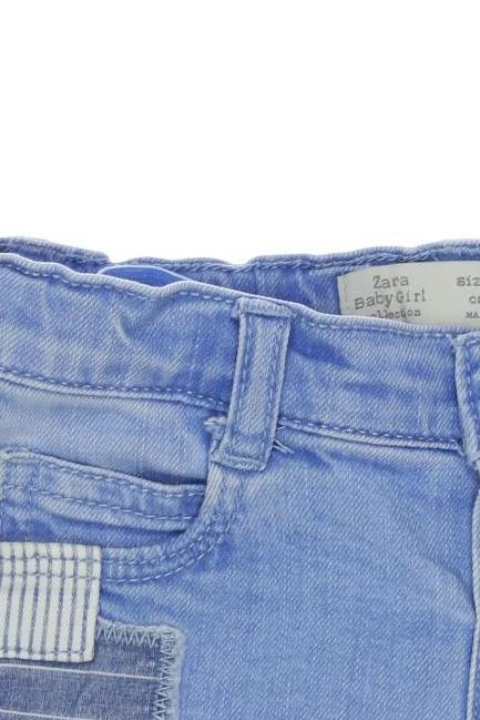 Thumbnail - Zara Mädchen Shorts, blau, Gr. 80