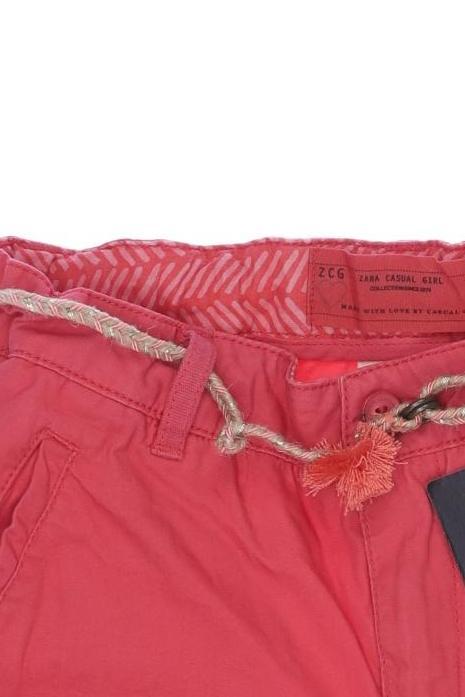 Thumbnail - Zara Mädchen Shorts, rot, Gr. 128
