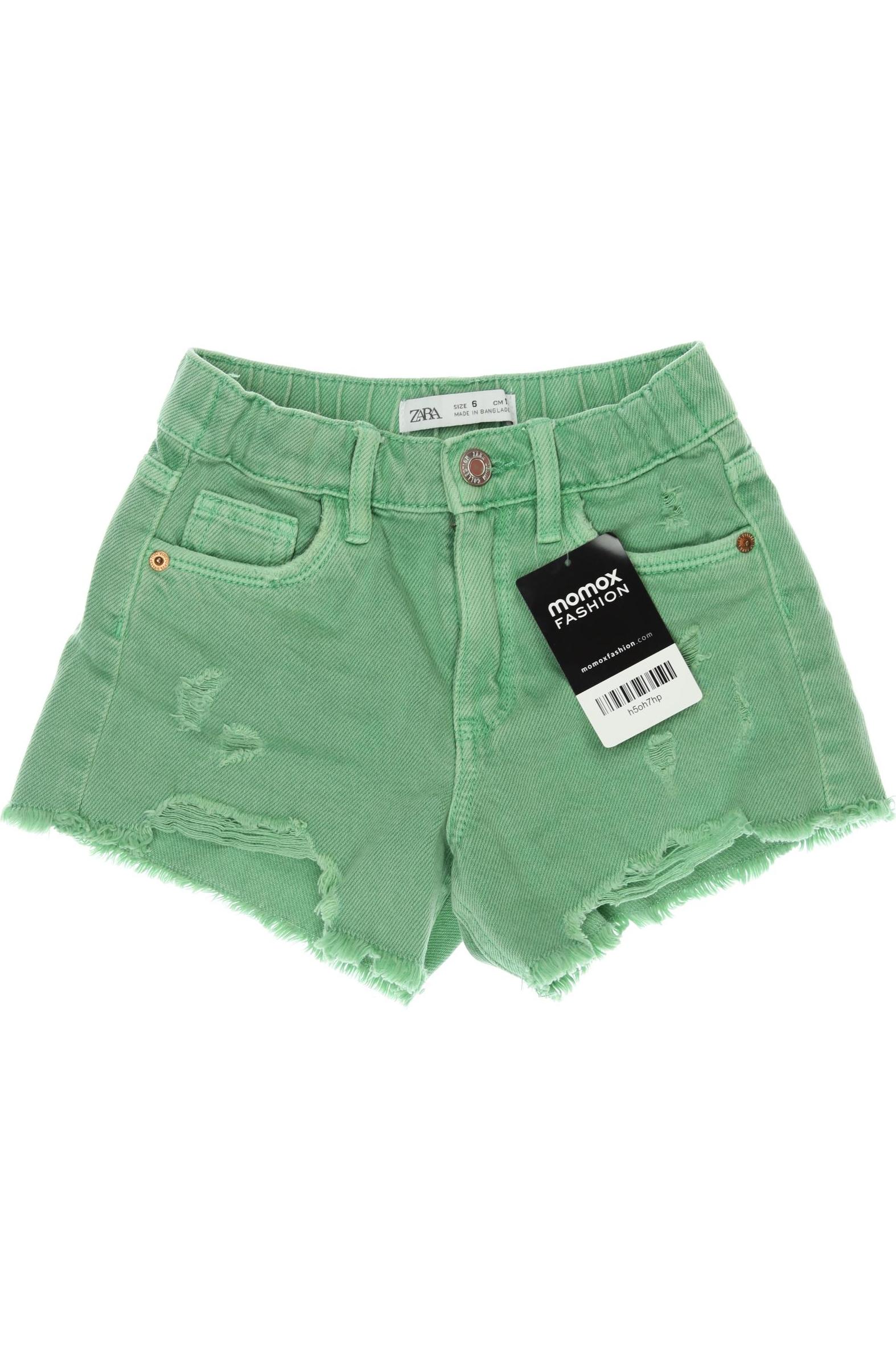 

Zara Damen Shorts, grün, Gr. 116