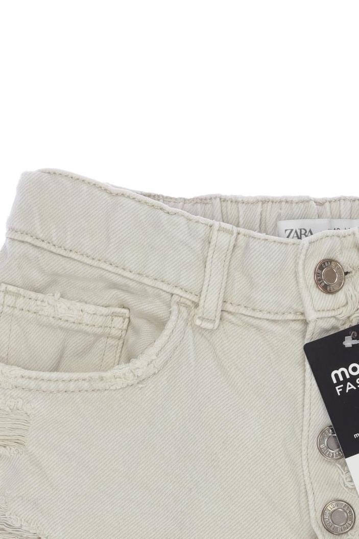 Thumbnail - Zara Mädchen Shorts, cremeweiß, Gr. 164
