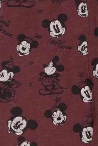 Thumbnail - Zara Mädchen Stoffhose, bordeaux, Gr. 92