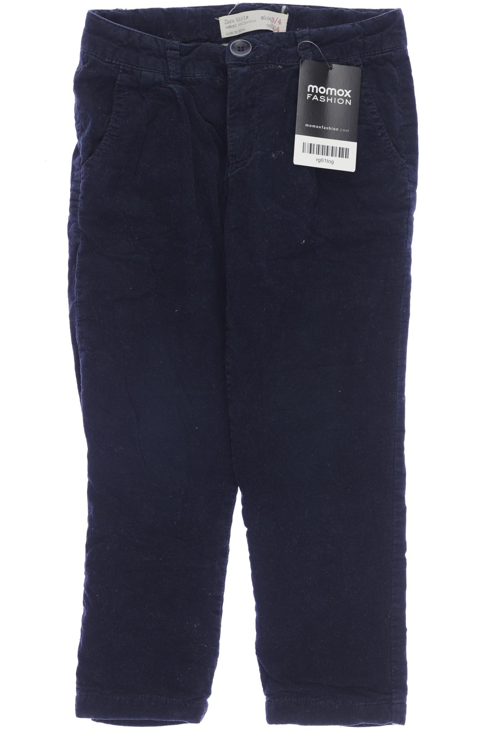 

Zara Damen Stoffhose, marineblau, Gr. 104