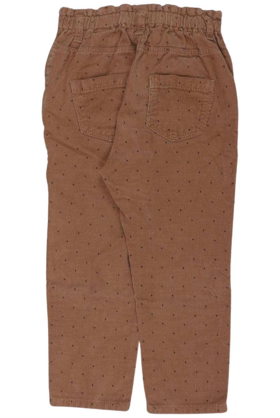 Thumbnail - Zara Mädchen Stoffhose, braun, Gr. 98
