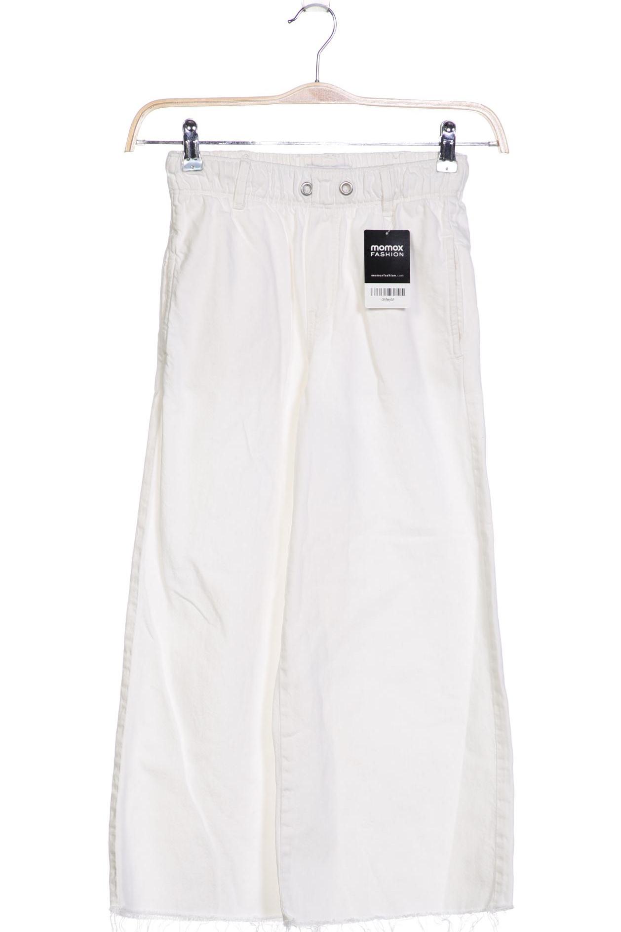 

Zara Damen Stoffhose, weiß, Gr. 152