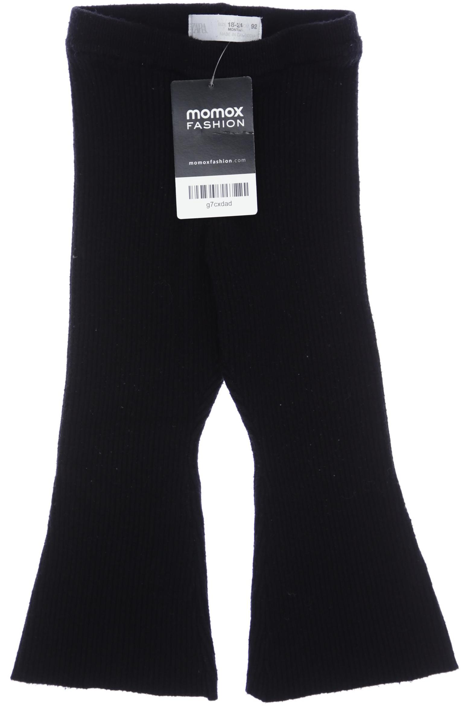 

Zara Damen Stoffhose, schwarz, Gr. 92