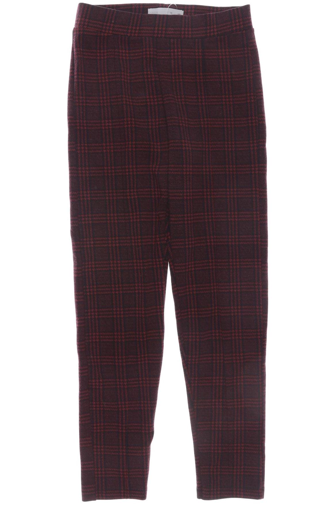 

Zara Damen Stoffhose, bordeaux, Gr. 140