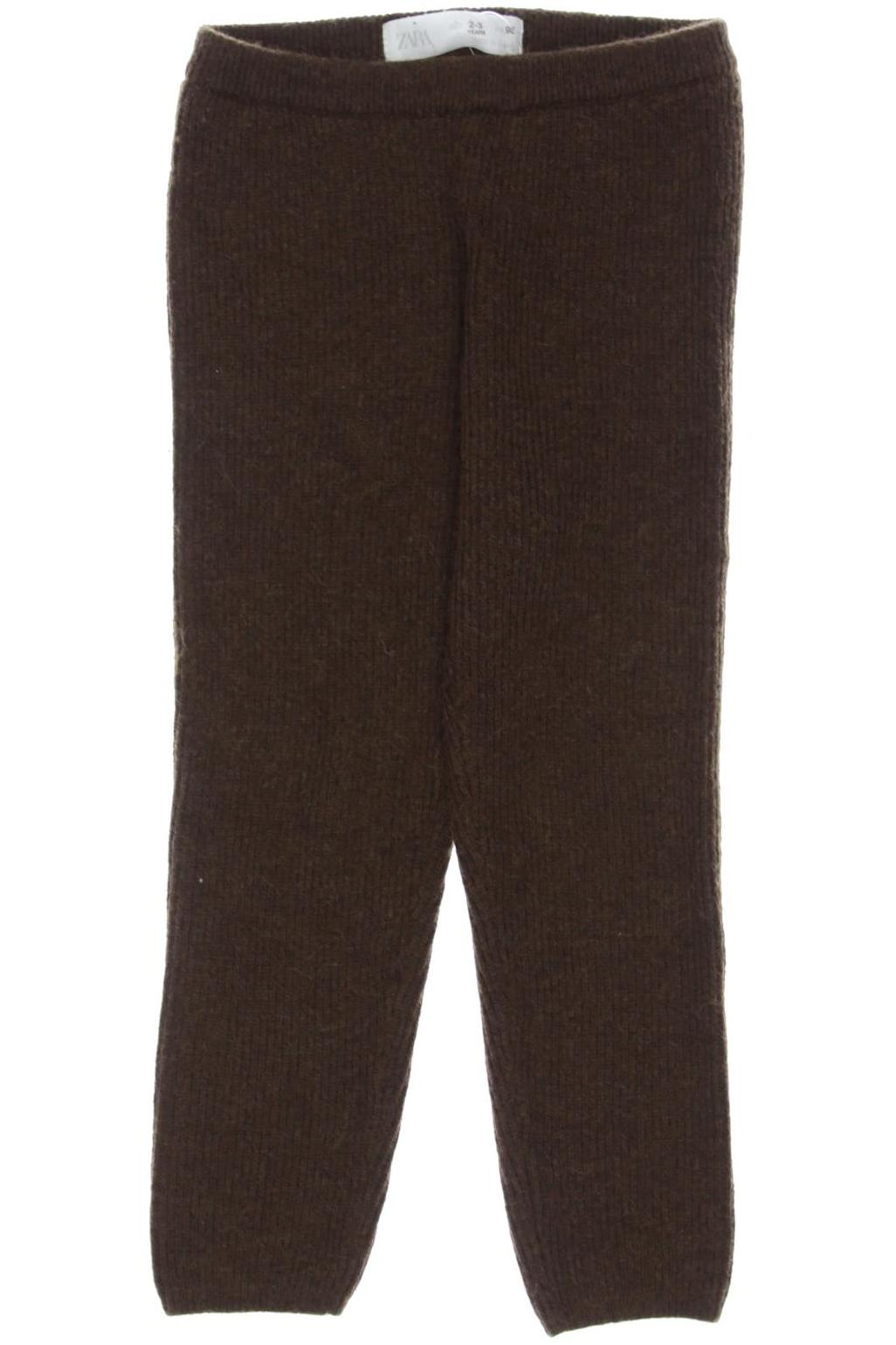 

Zara Damen Stoffhose, braun, Gr. 98