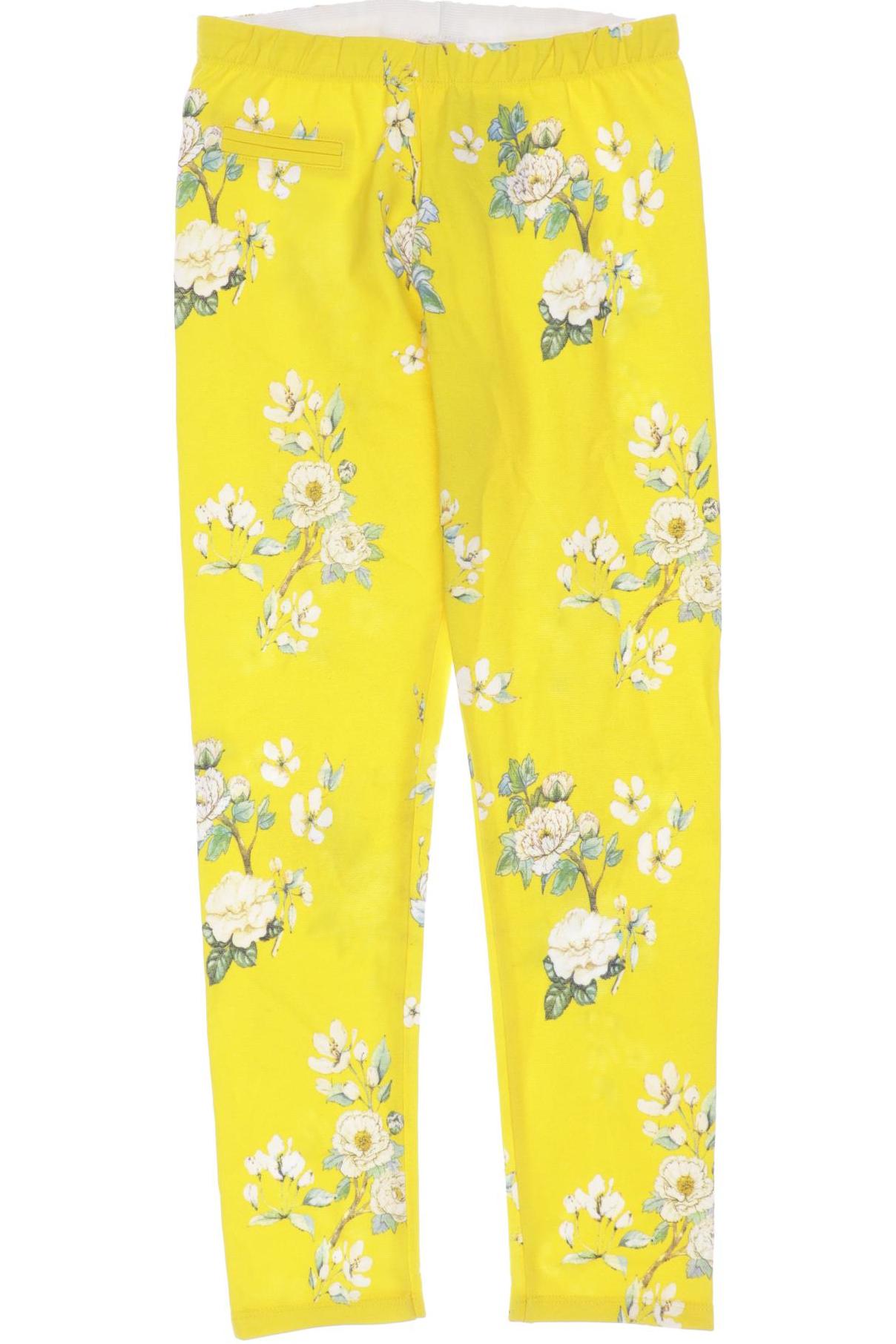 

Zara Damen Stoffhose, gelb, Gr. 140