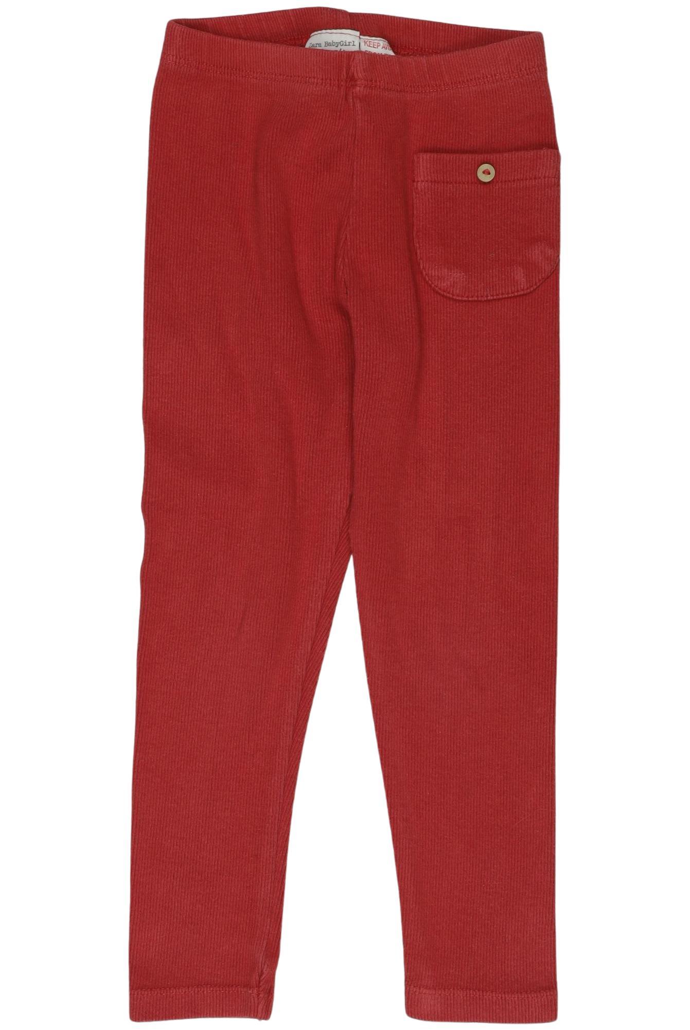 

Zara Mädchen Stoffhose, rot, Gr. 104
