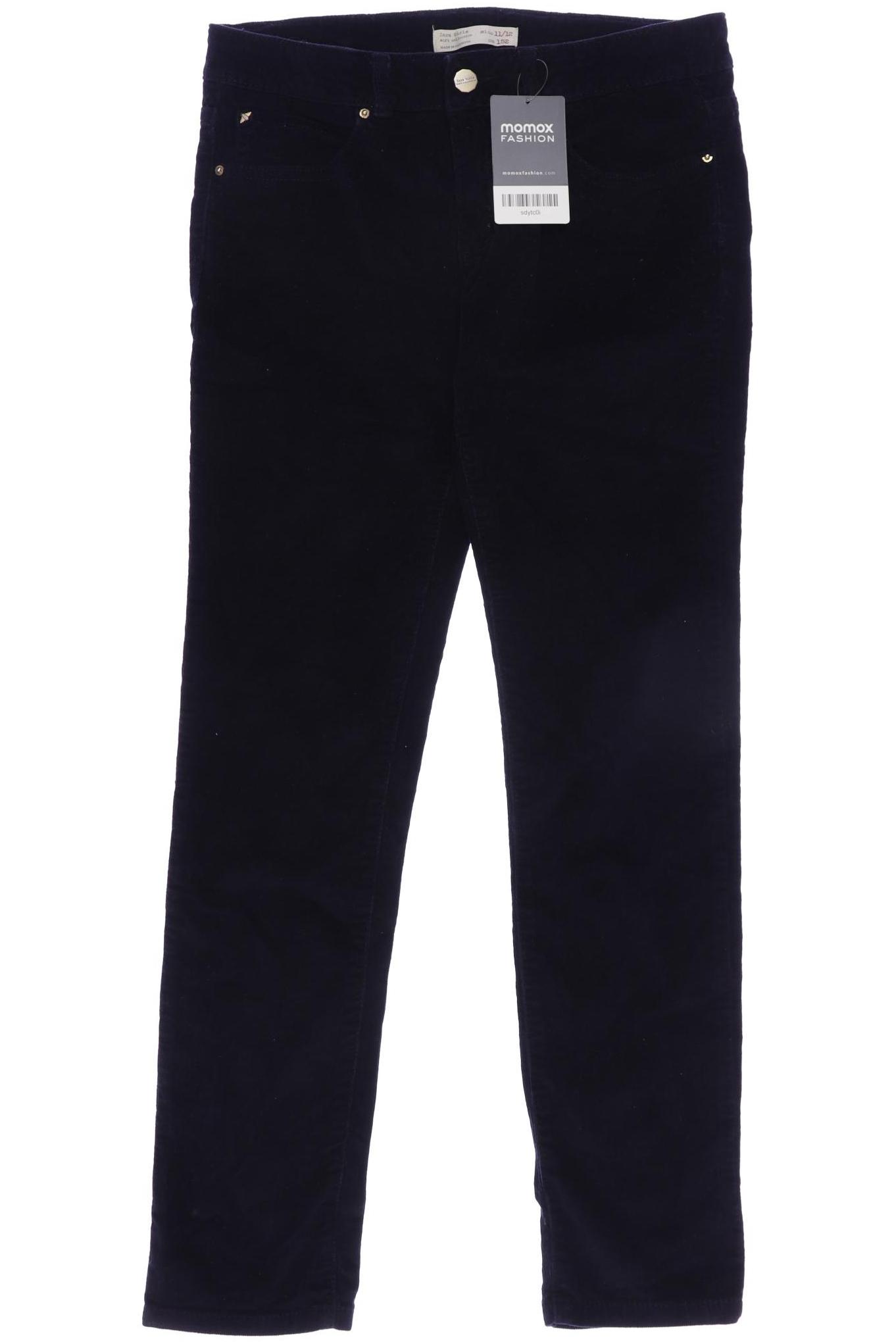 

ZARA Mädchen Stoffhose, marineblau