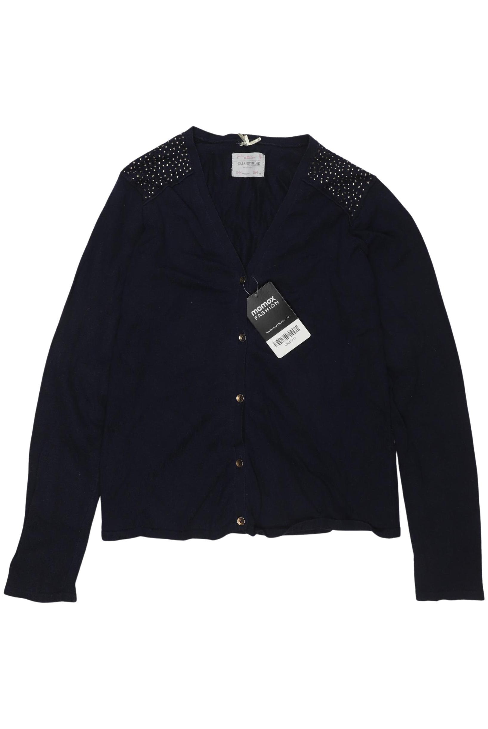

Zara Mädchen Strickjacke, marineblau, Gr. 164