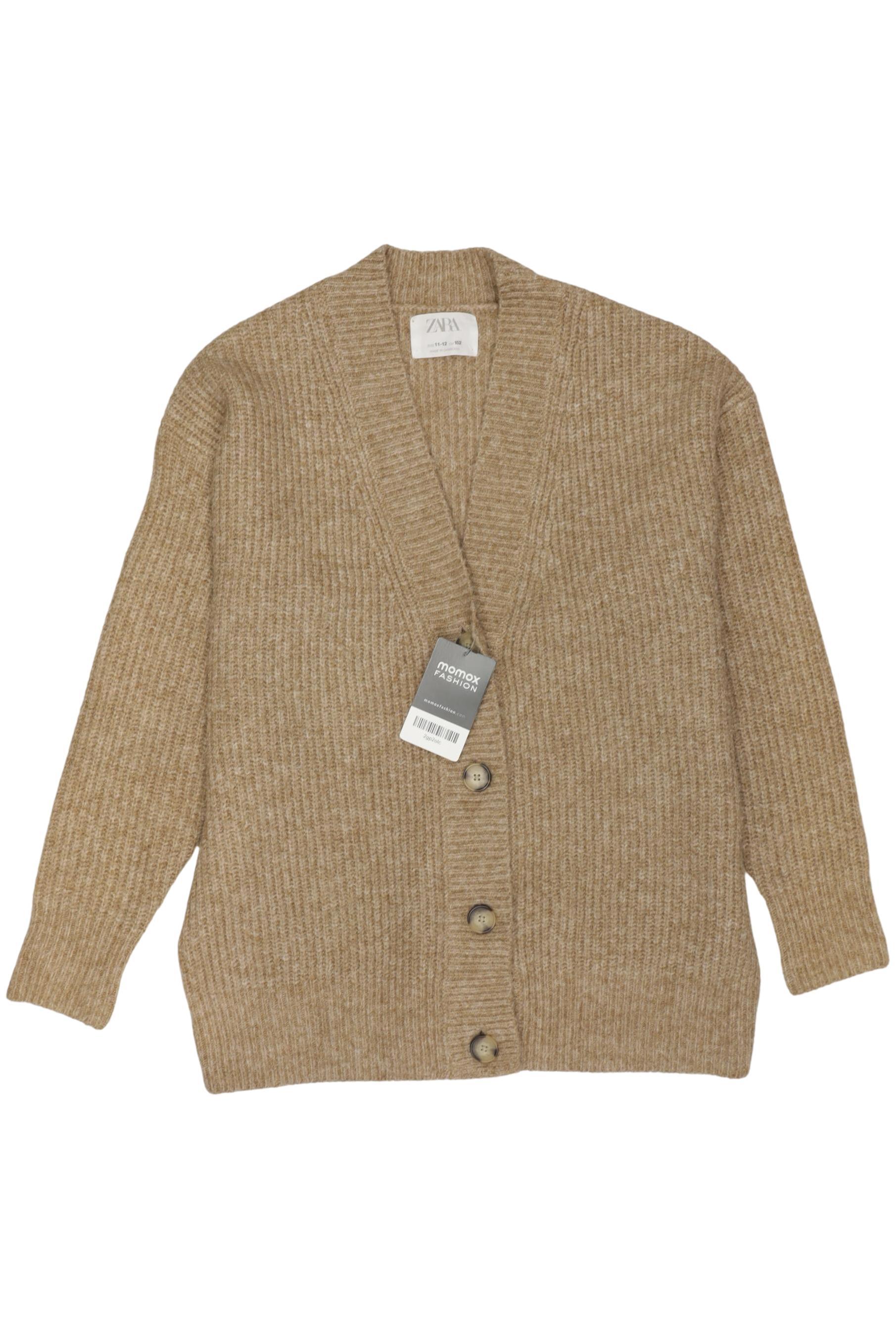 

Zara Mädchen Strickjacke, beige, Gr. 152