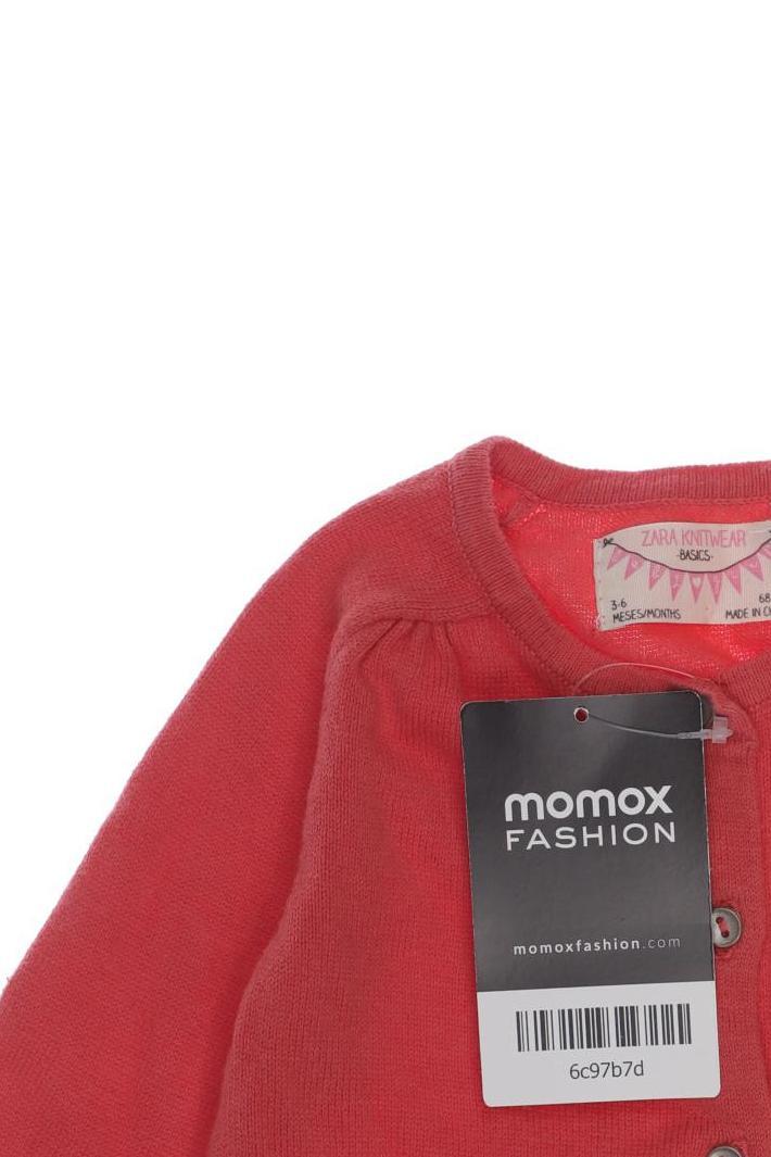 Thumbnail - Zara Mädchen Strickjacke, rot, Gr. 68