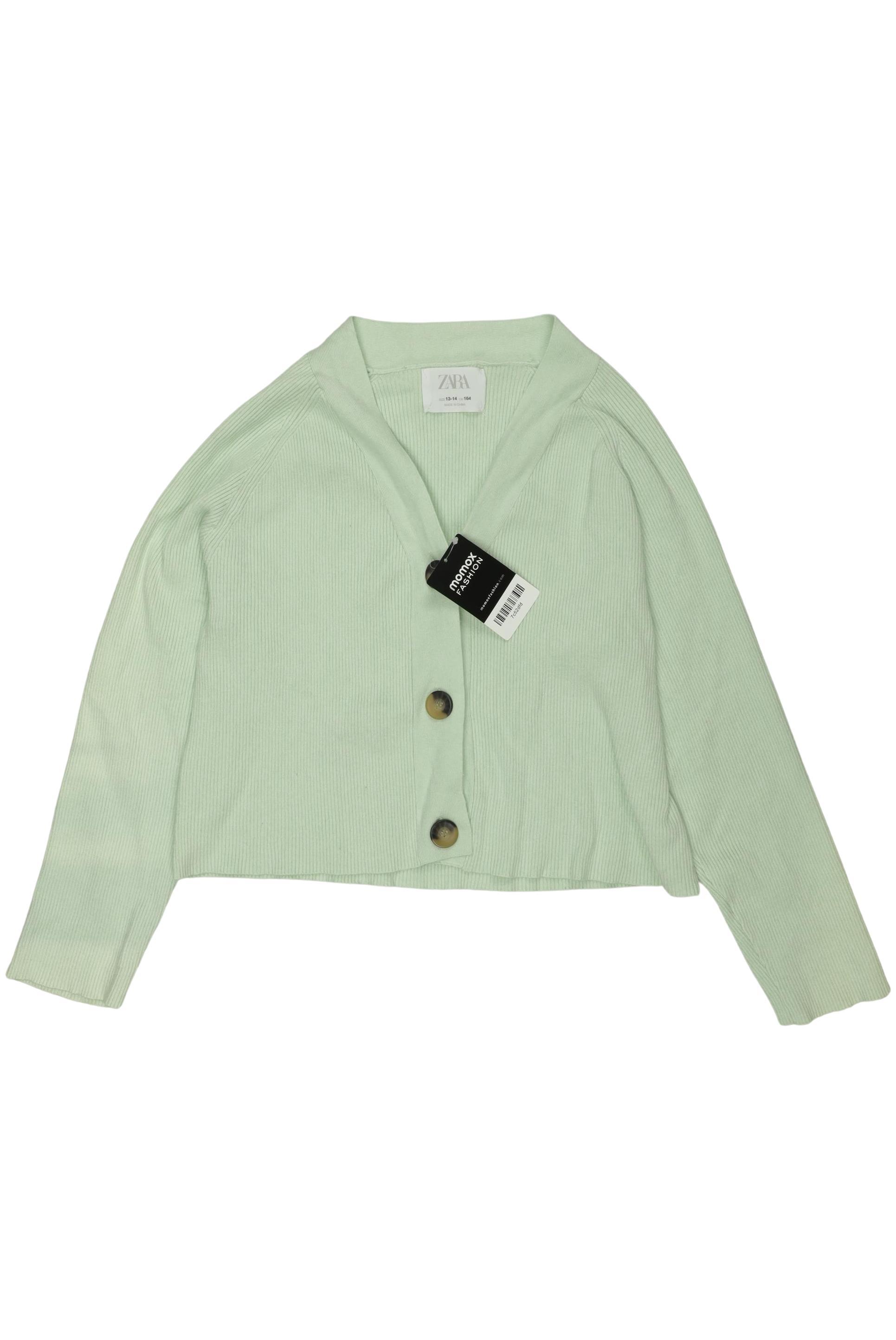 

Zara Mädchen Strickjacke, hellgrün, Gr. 164