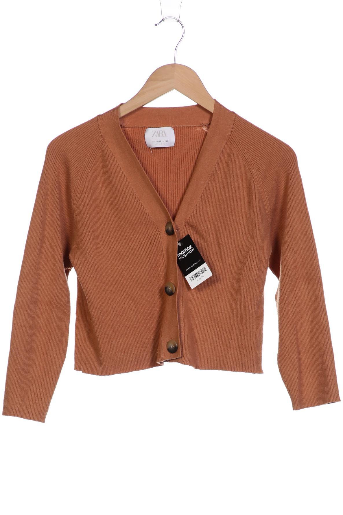 

ZARA Mädchen Strickjacke, braun