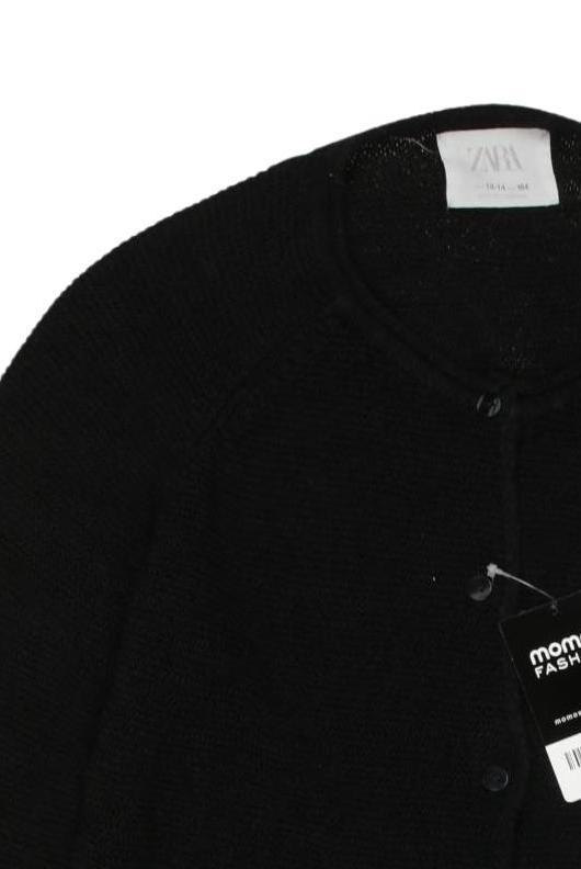 Thumbnail - Zara Mädchen Strickjacke, schwarz, Gr. 164