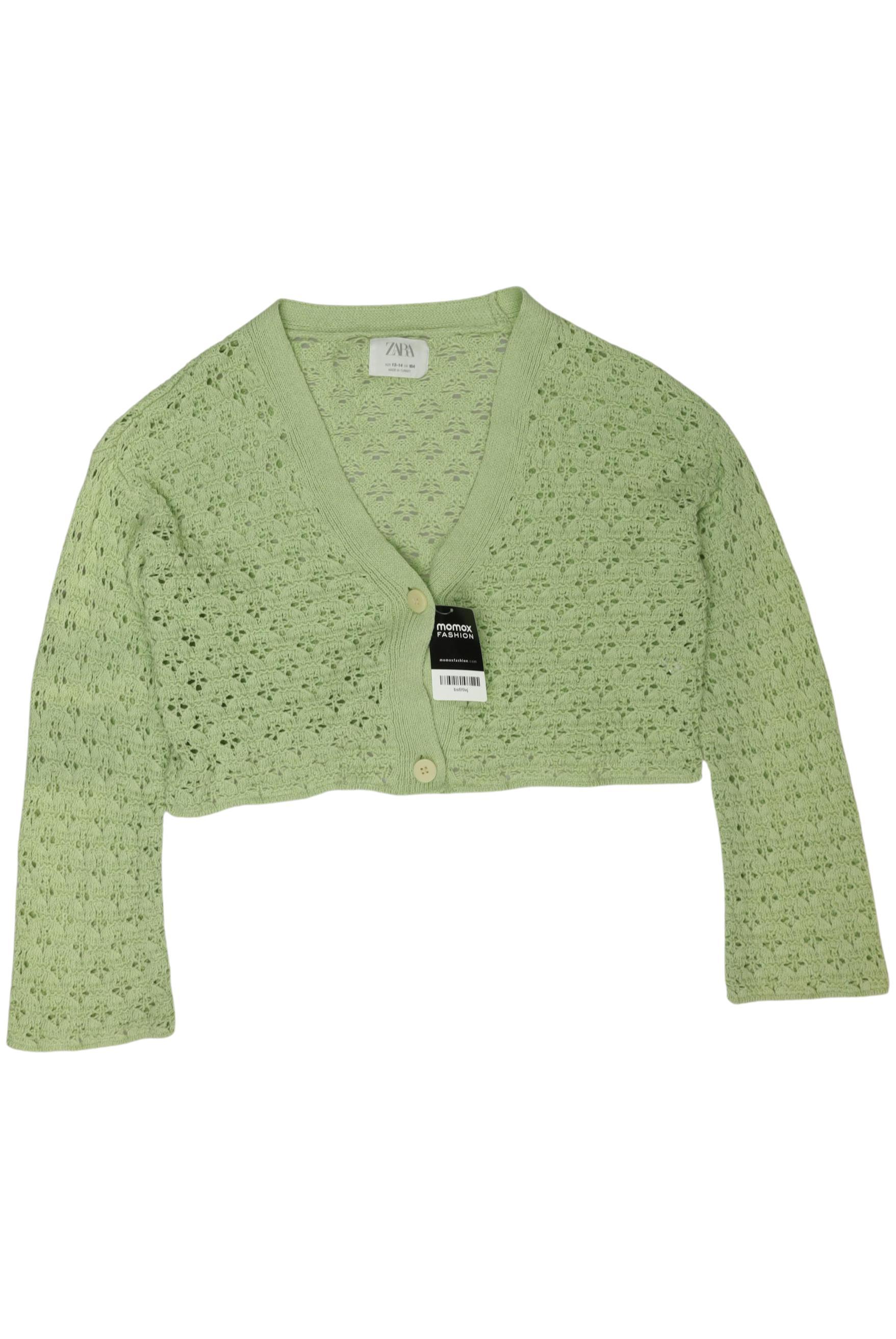 

Zara Mädchen Strickjacke, hellgrün, Gr. 164