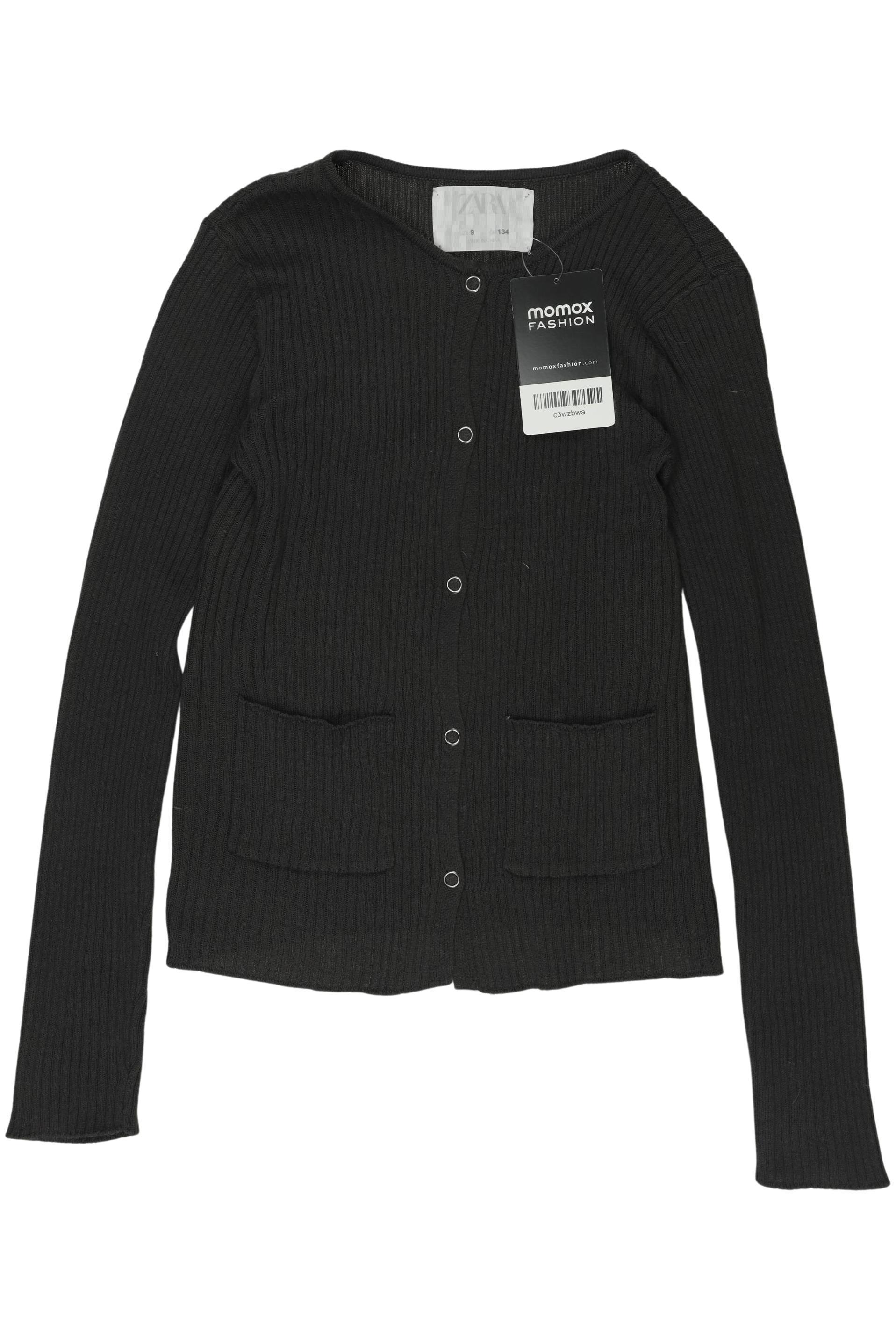

Zara Mädchen Strickjacke, schwarz, Gr. 134