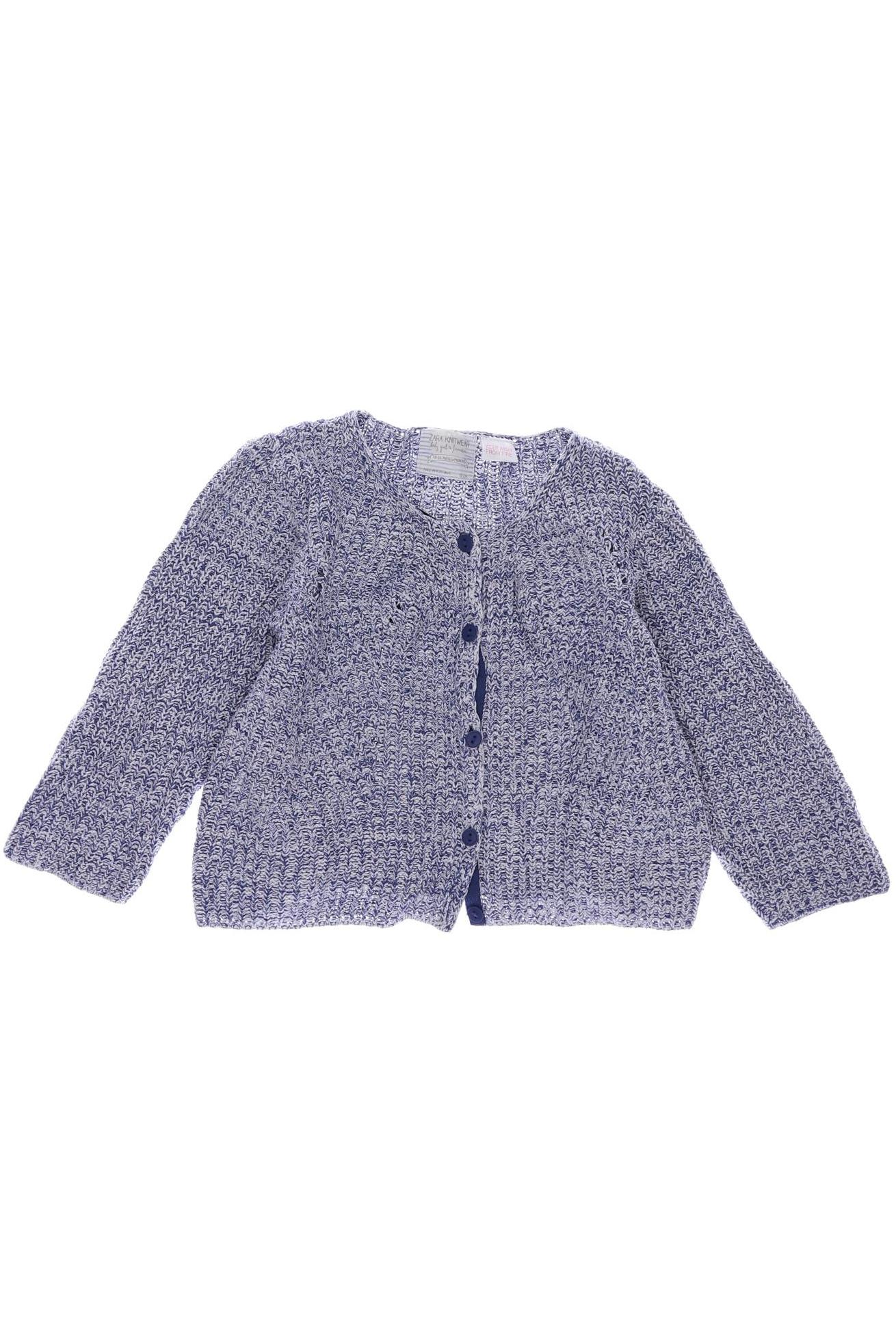 

ZARA Mädchen Strickjacke, blau