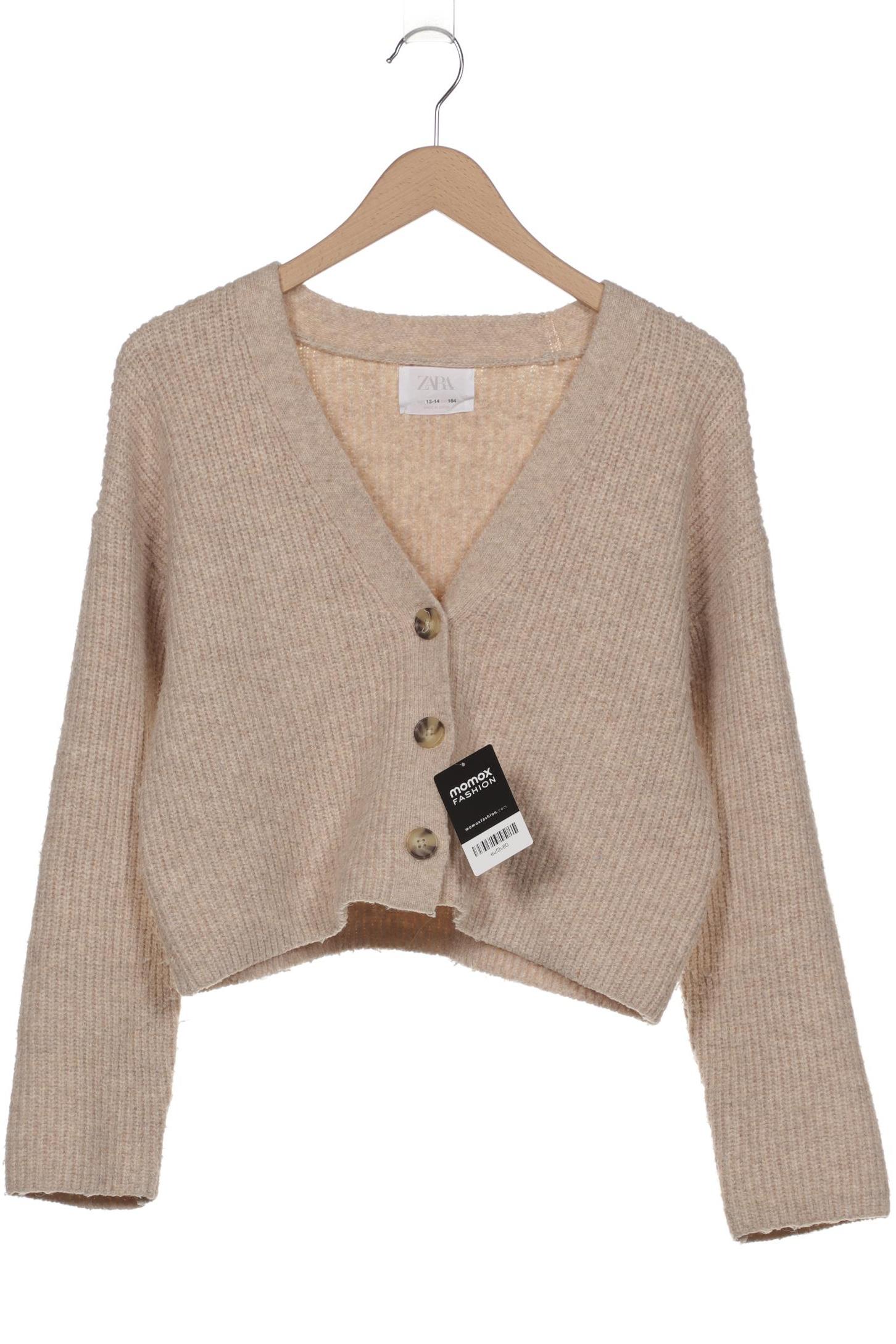 

Zara Damen Strickjacke, beige, Gr. 164