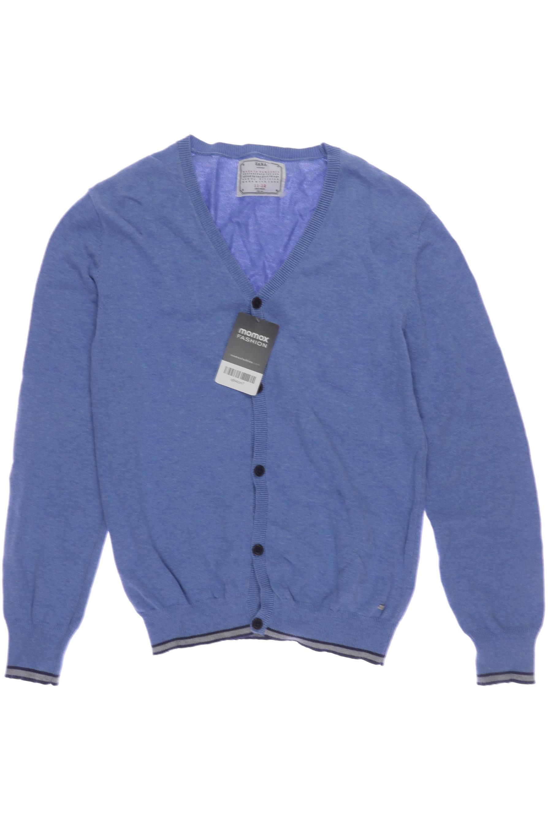 

ZARA Mädchen Strickjacke, blau