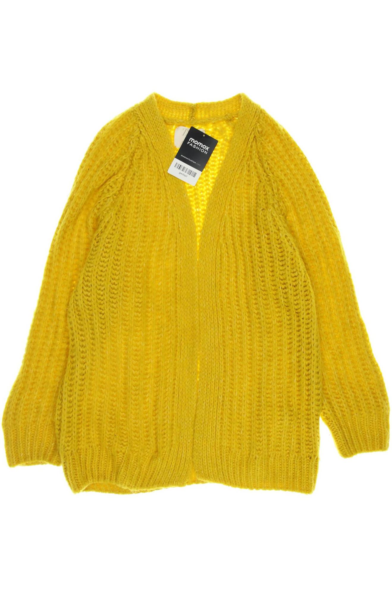 

Zara Damen Strickjacke, gelb, Gr. 140