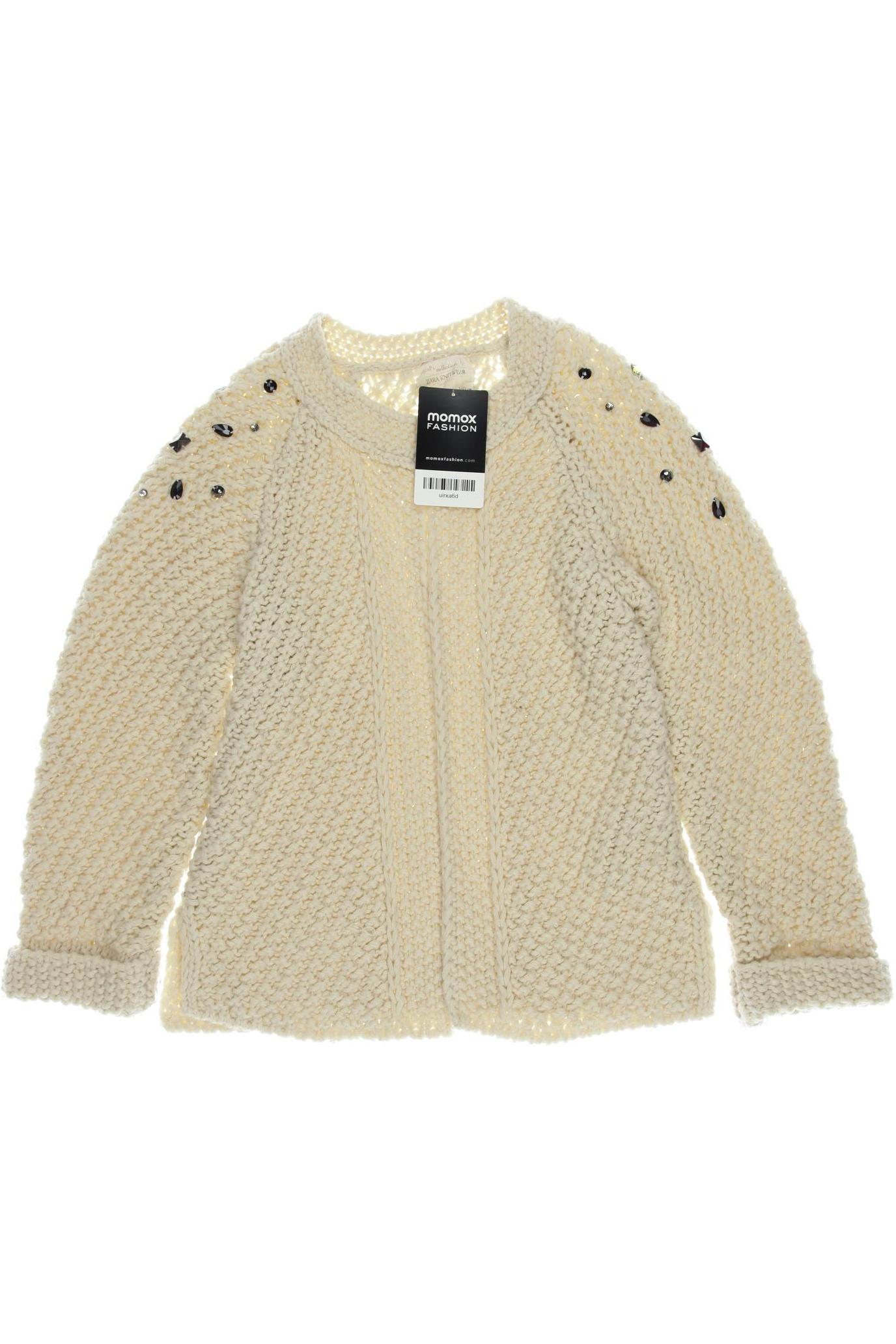 

Zara Damen Strickjacke, cremeweiß, Gr. 140