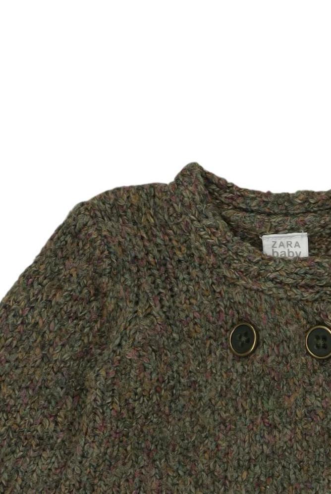 Thumbnail - Zara Mädchen Strickjacke, grün, Gr. 74