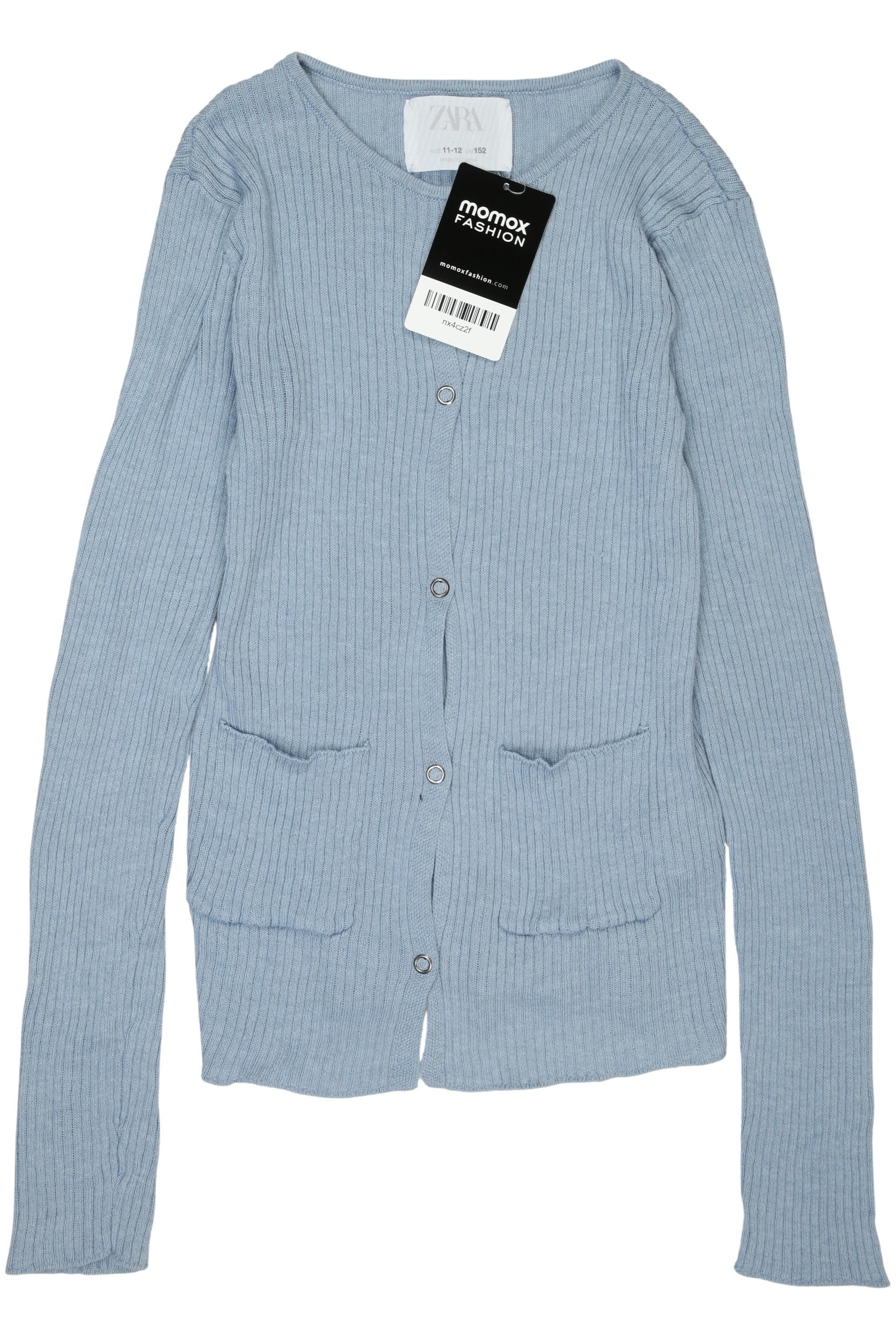 

Zara Mädchen Strickjacke, blau, Gr. 152